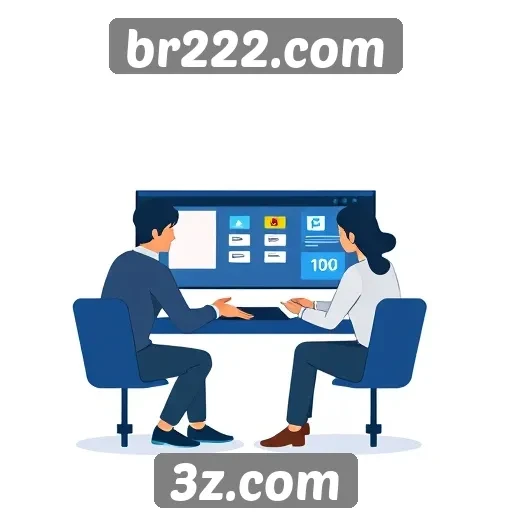 Experiência do usuário no site br222.com